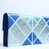 EDGE Gitane blue and silver laminated leather w/ jeans accents - Image 2