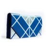 EDGE Gitane blue and silver laminated leather w/ jeans accents