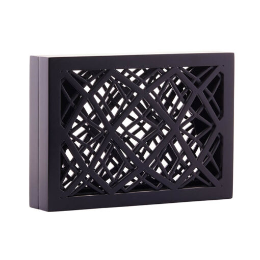 NEST - Black Wood with Black Velvet Insert