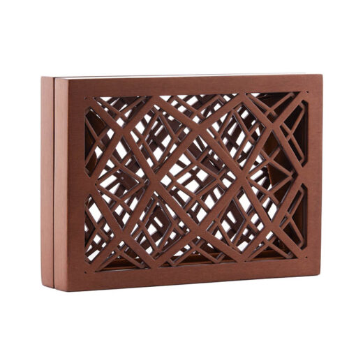 NEST - Natural Wood with Sabia Velvet Insert