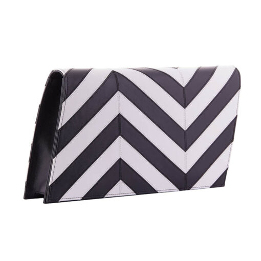 POPOVA - Black and White Nappa