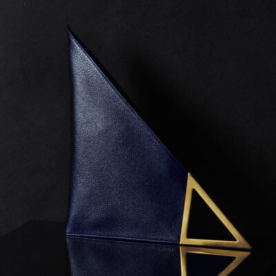 VERTEX - Blue Shimmer, Gold Hardware